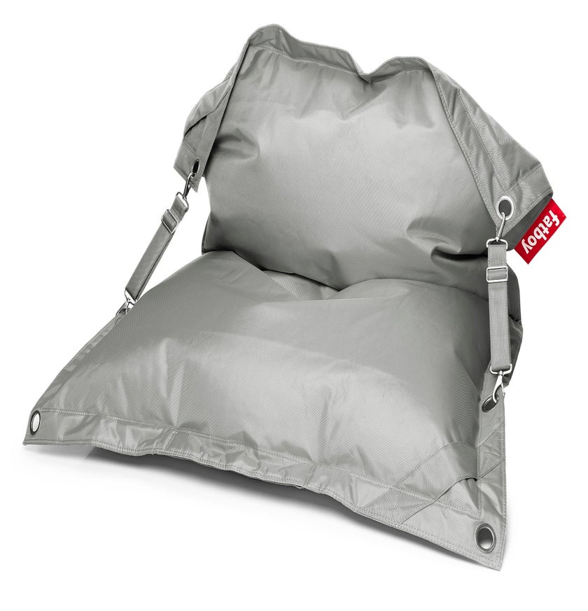 Pouf THE BUGGLE-UP de Fatboy, Gris clair