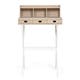 Bureau en chêne HYPPOLITE, Blanc
