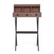 Bureau en noyer HYPPOLITE, Gris ardoise