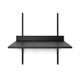 Bureau SECTOR- Black Ash-Black Brass