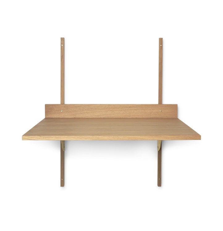 Bureau SECTOR - Oak - Brass
