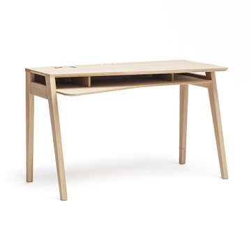 Bureau ZOE chêne de Drugeot, L 120 x P 57 x H 76,5 cm