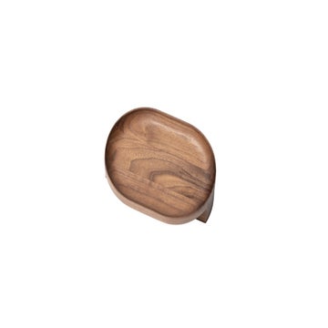 Plateau BURLY de Woak, 25 x 18 cm, Noyer huilé