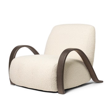 Buur Lounge Chair - Nordic Bouclé