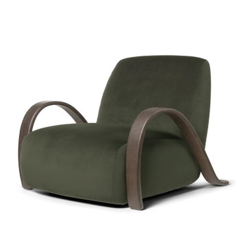 Buur Lounge Chair - Rich Velvet