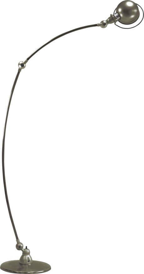 Lampe courbe LOFT C1260 de Jieldé, Kaki gris Lampe courbe LOFT C1260 de Jieldé, Kaki gris