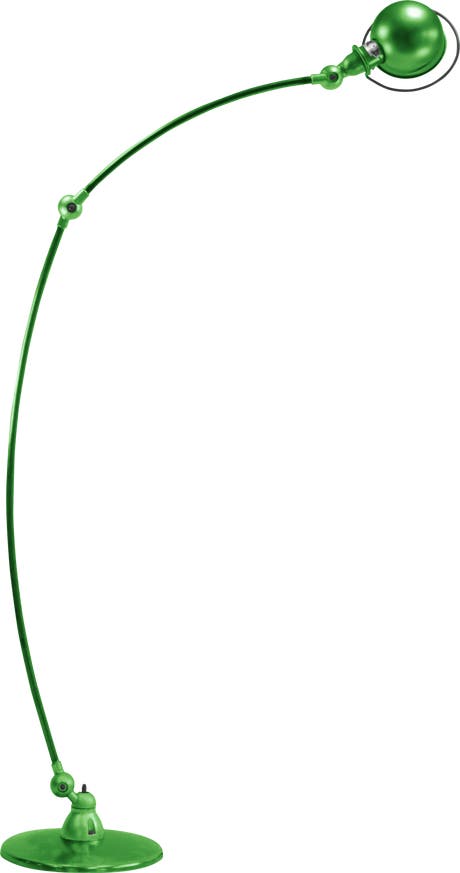Lampe courbe LOFT C1260 de Jieldé, Vert pomme Lampe courbe LOFT C1260 de Jieldé, Vert pomme