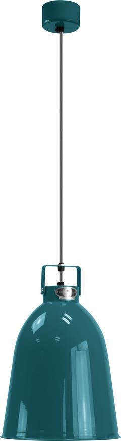 Suspension CLÉMENT C240 de Jieldé, Bleu océan Suspension CLÉMENT C240 de Jieldé, Bleu océan