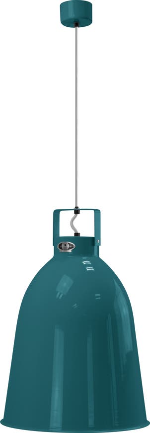 Suspension CLÉMENT C360 de Jieldé, Bleu océan Suspension CLÉMENT C360 de Jieldé, Bleu océan