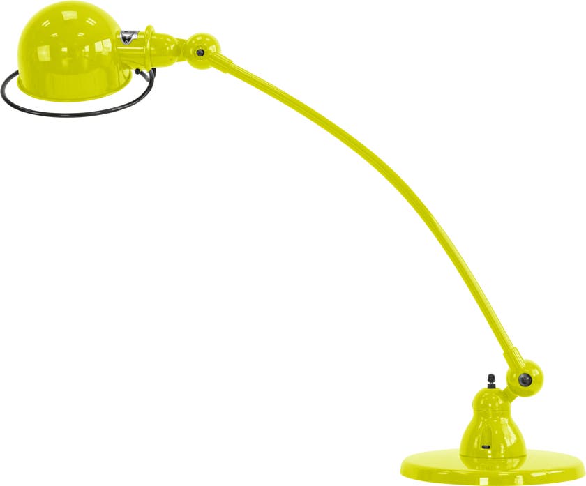 Lampe courbe SIGNAL C6000 de Jieldé, Jaune souffre Lampe courbe SIGNAL C6000 de Jieldé, Jaune souffre