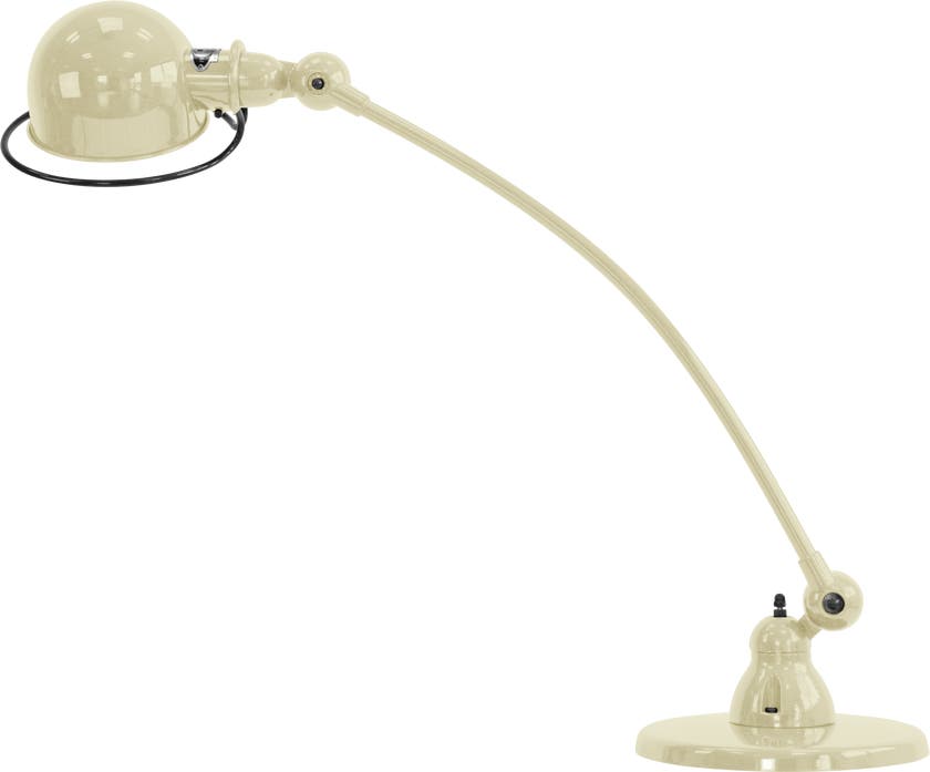 Lampe courbe SIGNAL C6000 de Jieldé, Ivoire Lampe courbe SIGNAL C6000 de Jieldé, Ivoire
