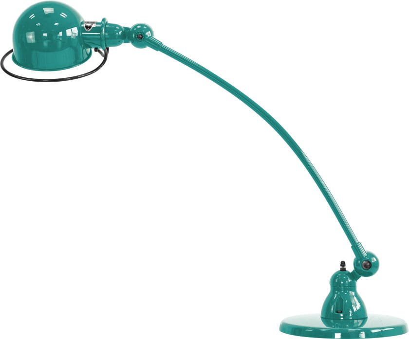 Lampe courbe SIGNAL C6000 de Jieldé, Bleu d'eau Lampe courbe SIGNAL C6000 de Jieldé, Bleu d'eau