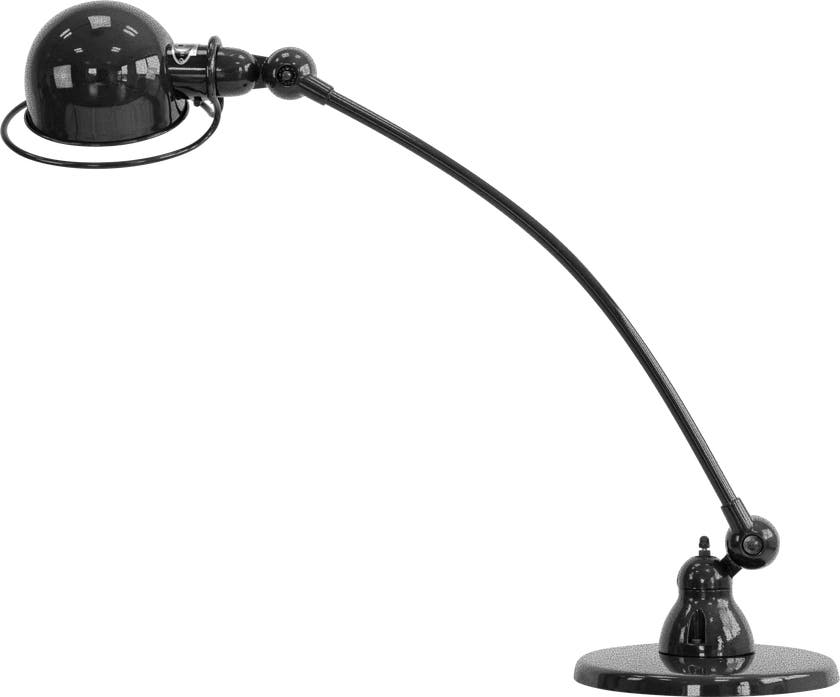 Lampe courbe SIGNAL C6000 de Jieldé, Noir martelé Lampe courbe SIGNAL C6000 de Jieldé, Noir martelé