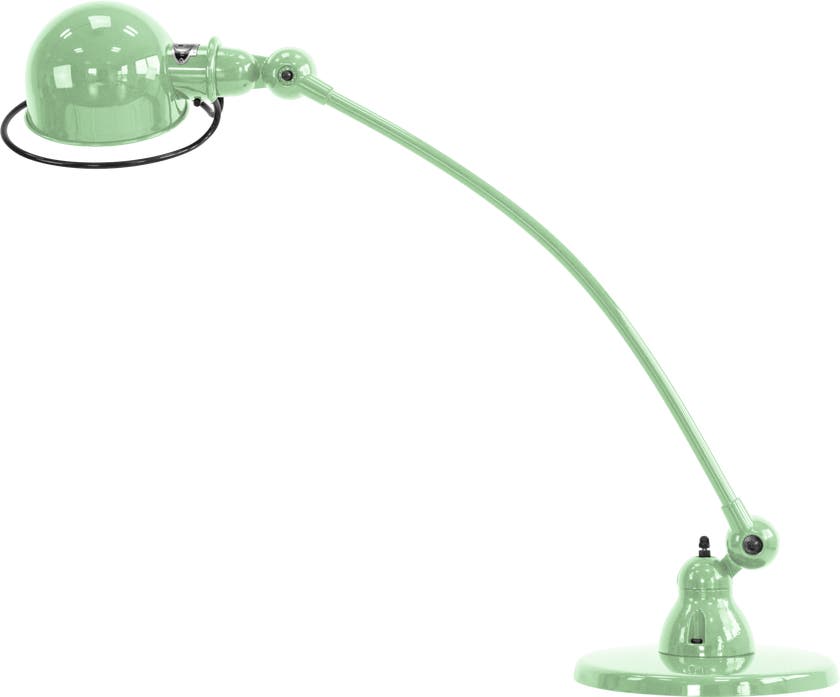 Lampe courbe SIGNAL C6000 de Jieldé, Vert d'eau Lampe courbe SIGNAL C6000 de Jieldé, Vert d'eau