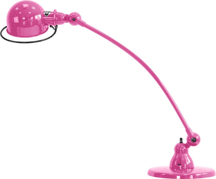 Lampe courbe SIGNAL C6000 de Jieldé, Rose Lampe courbe SIGNAL C6000 de Jieldé, Rose