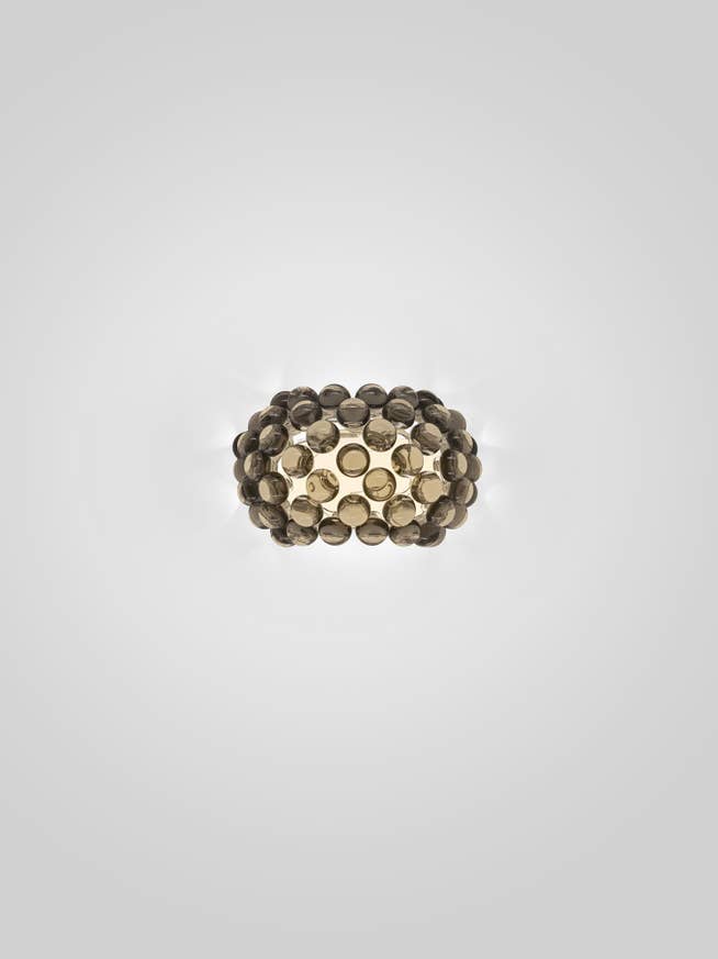 Applique CABOCHE PICCOLA PLUS de Foscarini, Version variable, Gris Applique CABOCHE PICCOLA PLUS de Foscarini, Version variable, Gris