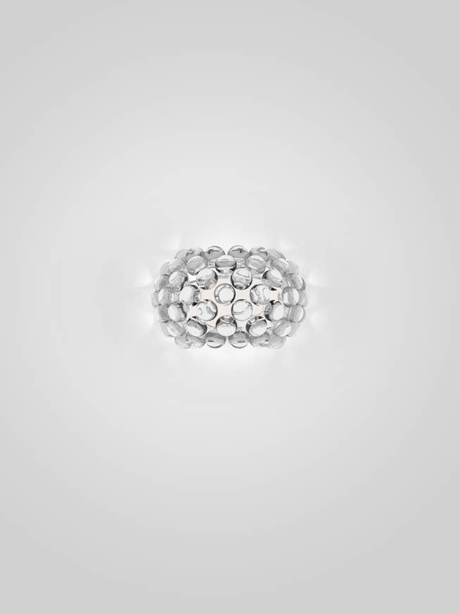 Applique CABOCHE PICCOLA PLUS de Foscarini, Version variable, Transparent Applique CABOCHE PICCOLA PLUS de Foscarini, Version variable, Transparent