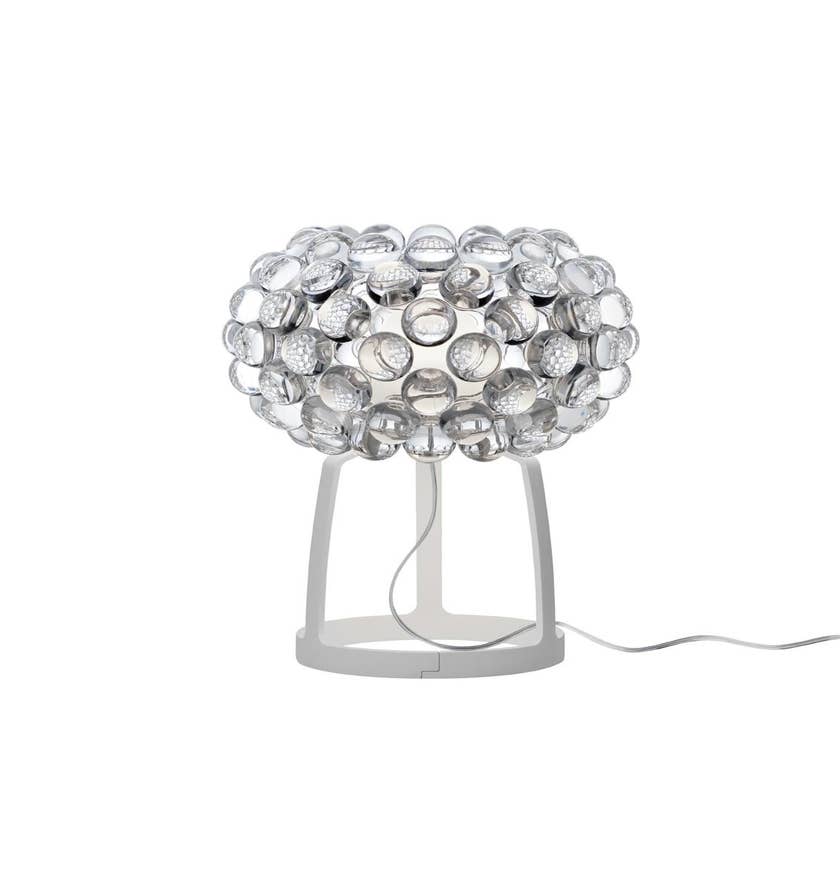 Lampe à poser CABOCHE PLUS de Foscarini, Transparent
