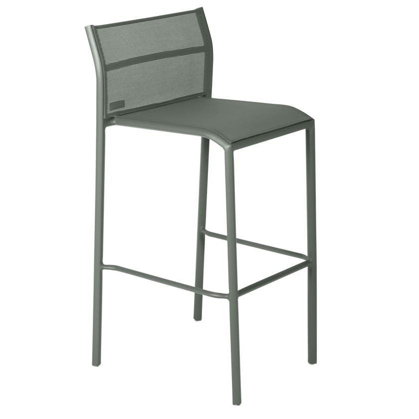 Tabouret haut CADIZ de Fermob, Romarin Stéréo Tabouret haut CADIZ de Fermob, Romarin Stéréo