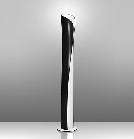 Lampadaire CADMO LED d'Artemide, 2700K, Noir/blanc