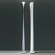 Lampadaire CADMO LED d'Artemide, 2700K, Noir/blanc thumbnail