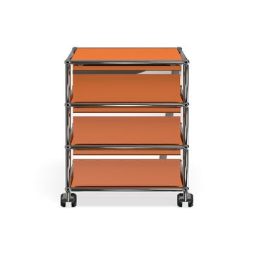 Caisson USM Haller M26, Orange pur