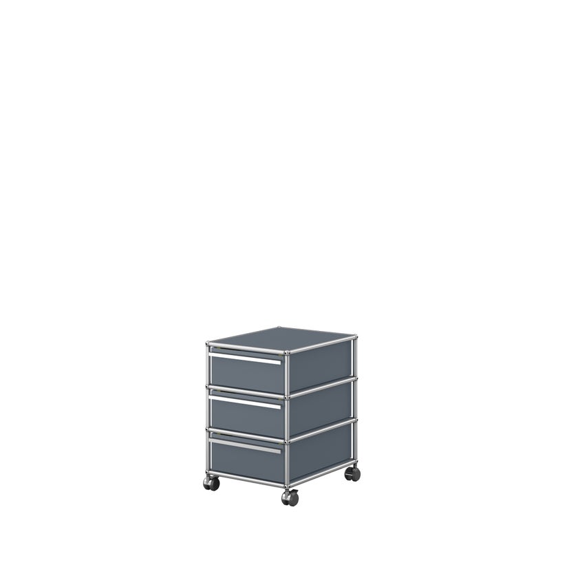 Caisson USM Haller M26, Gris moyen Caisson USM Haller M26, Gris moyen