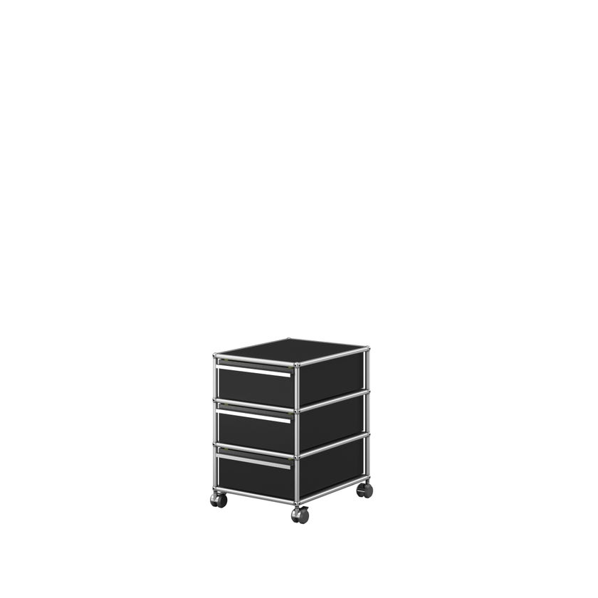 Caisson USM Haller M26, Noir graphite Caisson USM Haller M26, Noir graphite