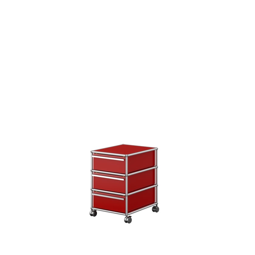 Caisson USM Haller M26, Rouge rubis Caisson USM Haller M26, Rouge rubis
