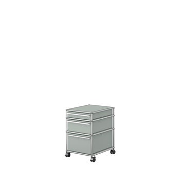 Caisson USM Haller M63, Gris clair