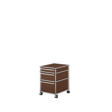Caisson USM Haller M63, Marron USM