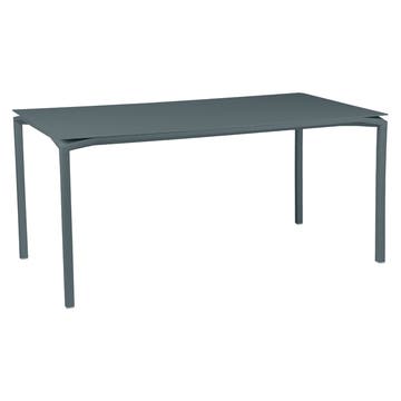 Table CALVI de Fermob, 160 x 80 cm, Gris orage Table CALVI de Fermob, 160 x 80 cm, Gris orage
