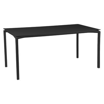 Table CALVI de Fermob, 160 x 80 cm, Réglisse Table CALVI de Fermob, 160 x 80 cm, Réglisse