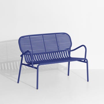 Sofa double WEEK-END de Petite Friture, Bleu outremer