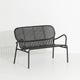 Sofa double WEEK-END de Petite Friture, Noir