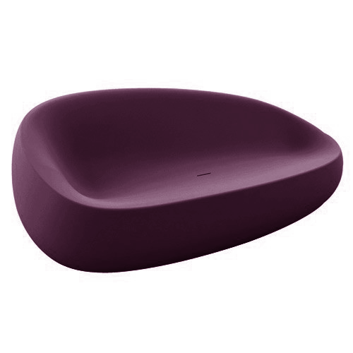 SOFA STONE, Prune de VONDOM SOFA STONE, Prune de VONDOM