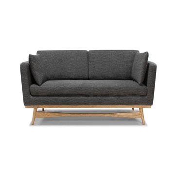 Canapé 210 de RED Edition, Tissu chiné, Anthracite