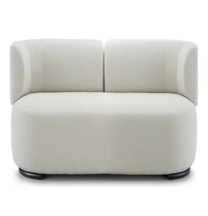 Canapé 3 places K-WAIT de Kartell, Tissu Bouclé, Écru