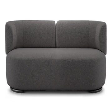 Canapé 3 places K-WAIT de Kartell, Tissu Bouclé, Gris