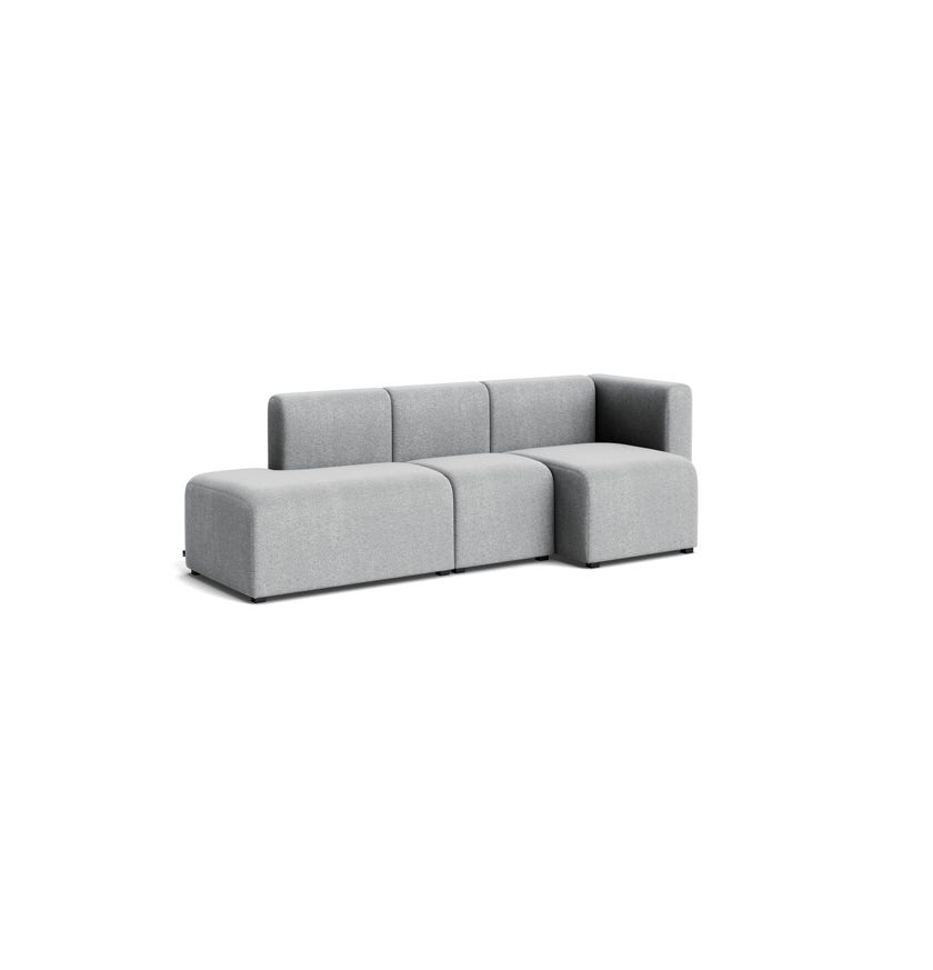 Canapé 3 places MAGS, Combinaison 4, Accoudoir à droite, Tissu Hallingdal 130