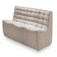 Canapé 3 places N701, Beige