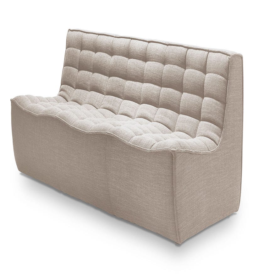 Canapé 3 places N701 d'Ethnicraft, Beige