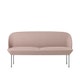 Canapé 3 places OSLO de Muuto, Fiord 551 Gris rosé