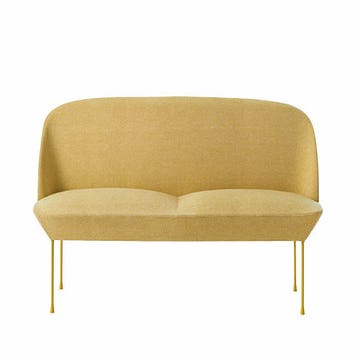Canapé 3 places OSLO de Muuto, Hallingdal 407 jaune