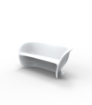 Canapé BIOPHILIA de Vondom, Glacier Canapé BIOPHILIA de Vondom, Glacier