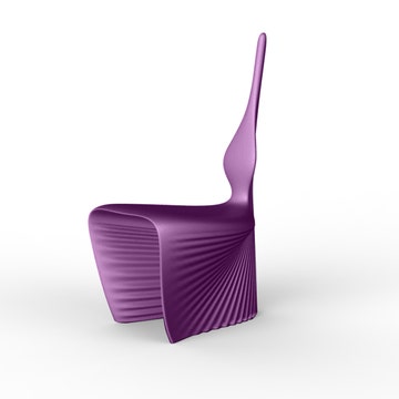 Chaise BIOPHILIA de Vondom, Plum