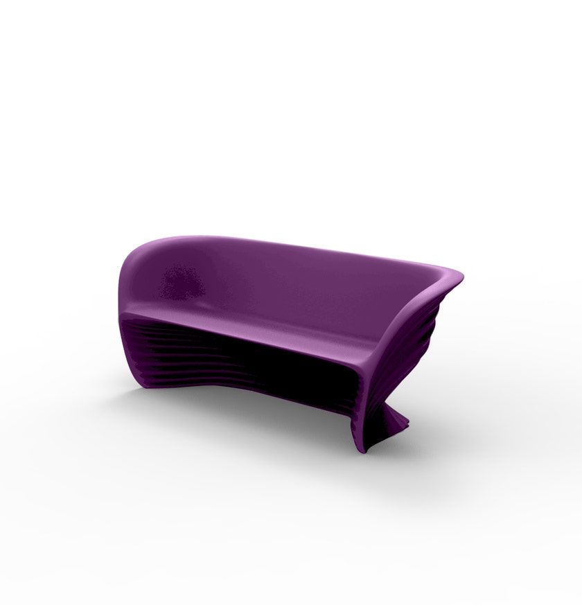 Canapé BIOPHILIA de Vondom, Plum