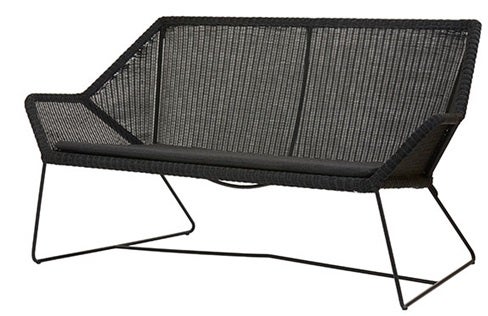 Canapé BREEZE de Cane-line, noir Canapé BREEZE de Cane-line, noir