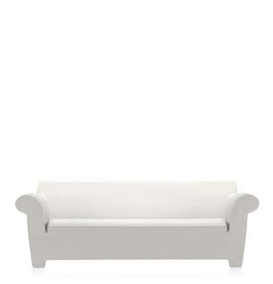 Canapé BUBBLE CLUB de Kartell, Blanc Zinc 
