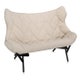 Canapé FOLIAGE TREVIRA, Beige, Structure noire